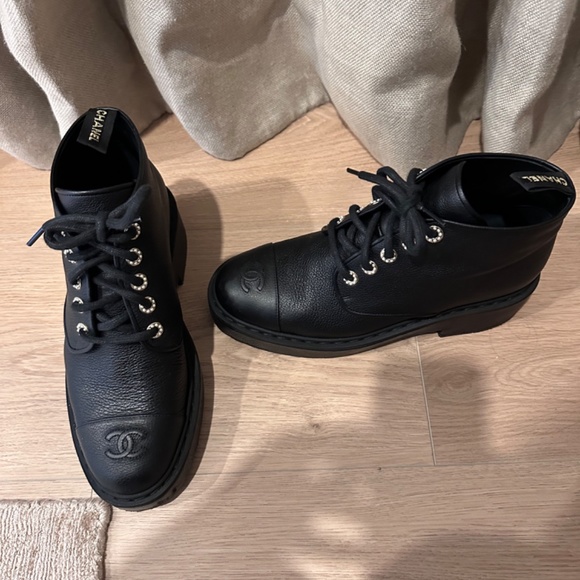 Chanel black boots size 41 - Picture 4 of 14